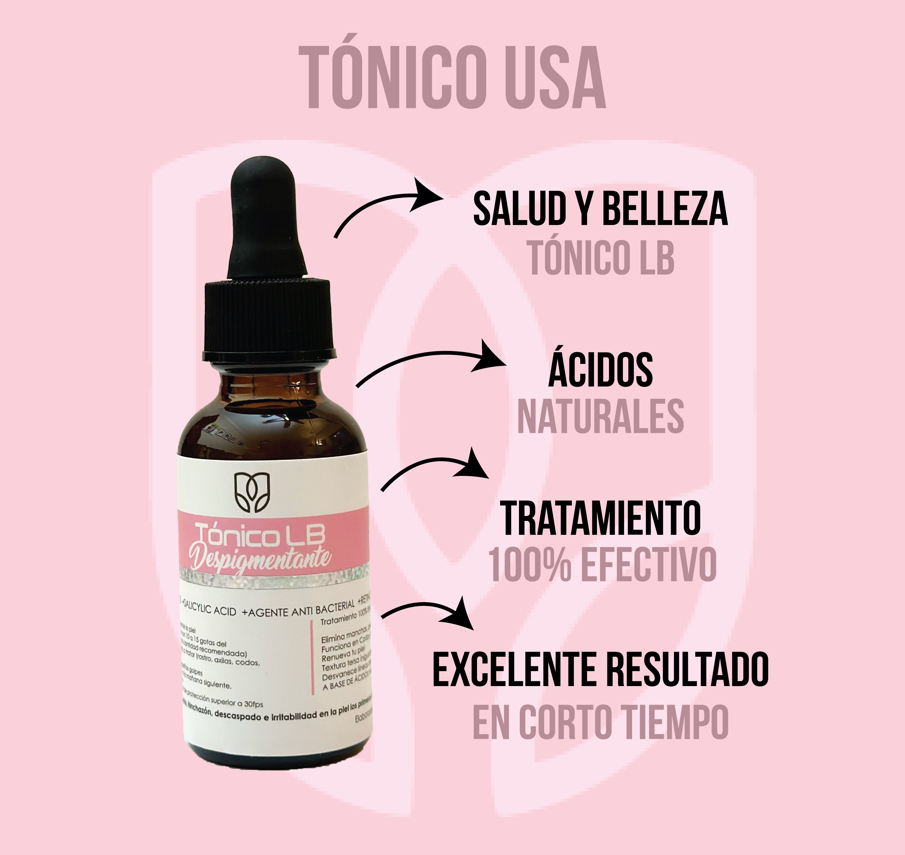 Tónico Despigmentante LB